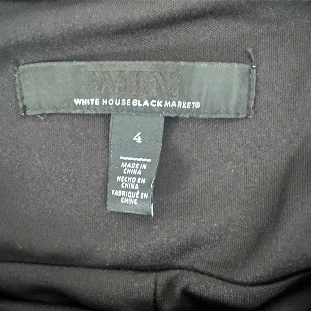 White House Black Market Black Empire Waist Dress - Picture 4 of 4